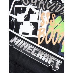 NAME IT Kids MAse Minecraft Regular T-shirt - Sort