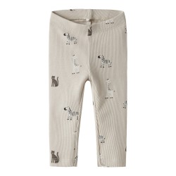 NAME IT Baby Tolla Safari Leggings - Summer Sand