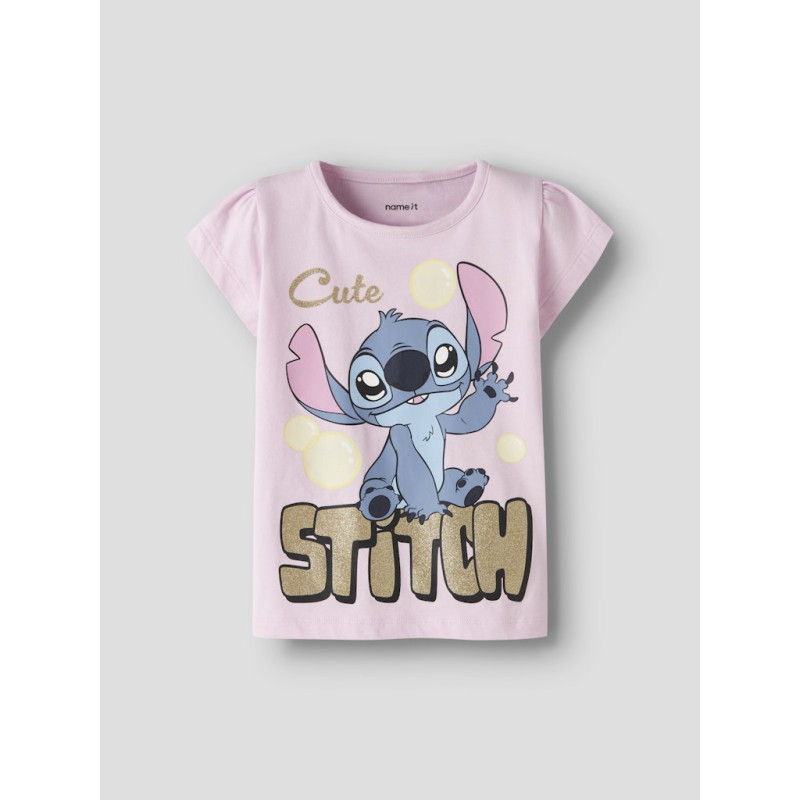 NAME IT MIni Fuba Stitch S/S Top - Pirouette