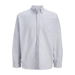 JACK & JONES JUNIOR Norrebro cxford langærmet skjorte - Cashmere Blue