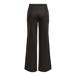 ONLY Juicy-Soft HW Brede Bukser - Black Coffee