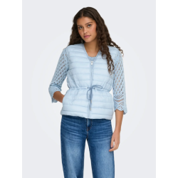 JDY Renee Quiltet Vest - Cashmere Blue