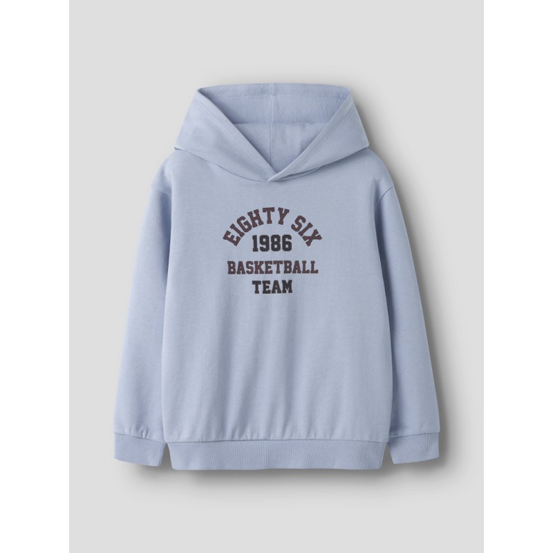 NAME IT Kids Diket L/S Regular Sweatshirt - Blue Fog