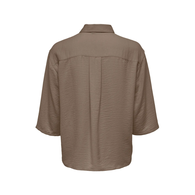 JDY Divya 3/4 Løs Skjorte - Caribou