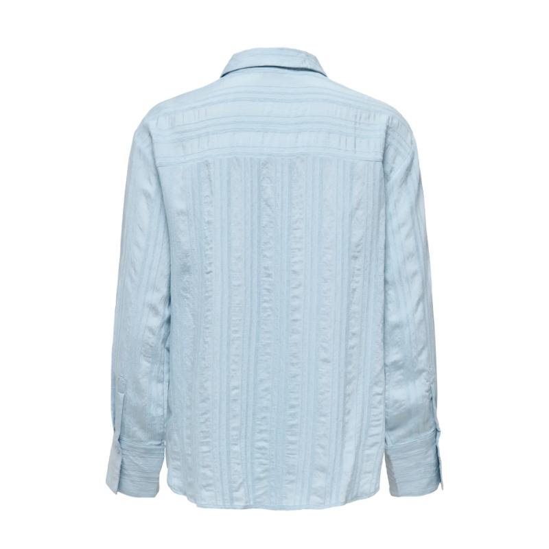 JDY Danny L/S Løs Skjorte - Cashmere Blue