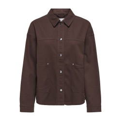 ONLY Sierra Twill Jakke - Chicory Coffee