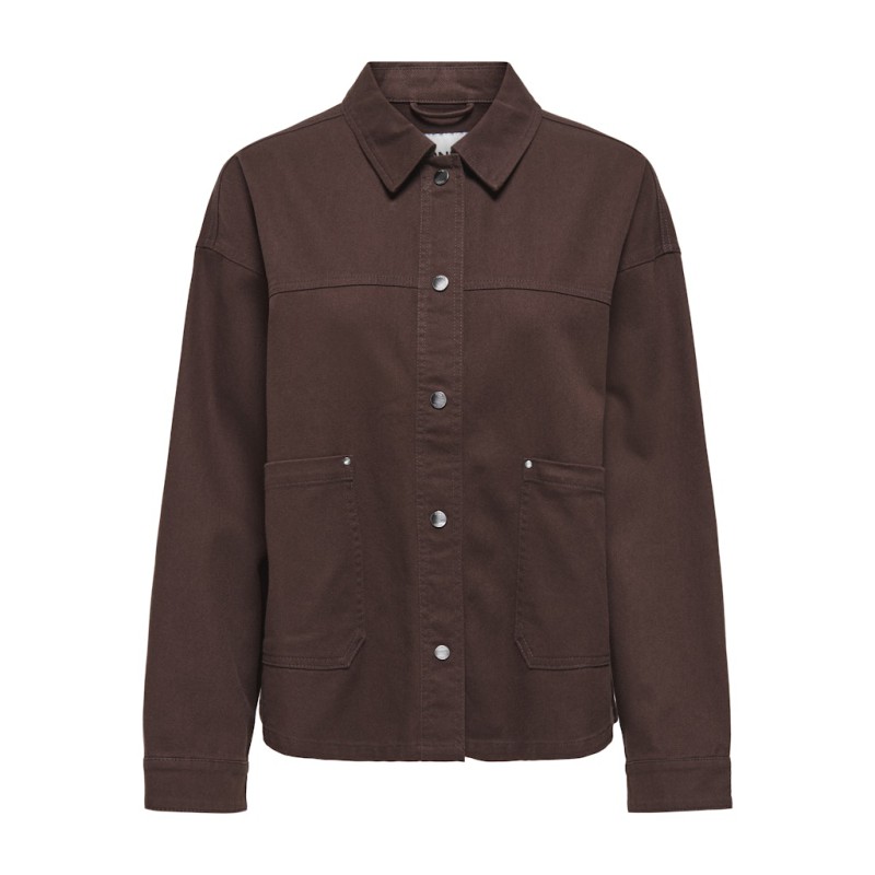 ONLY Sierra Twill Jakke - Chicory Coffee