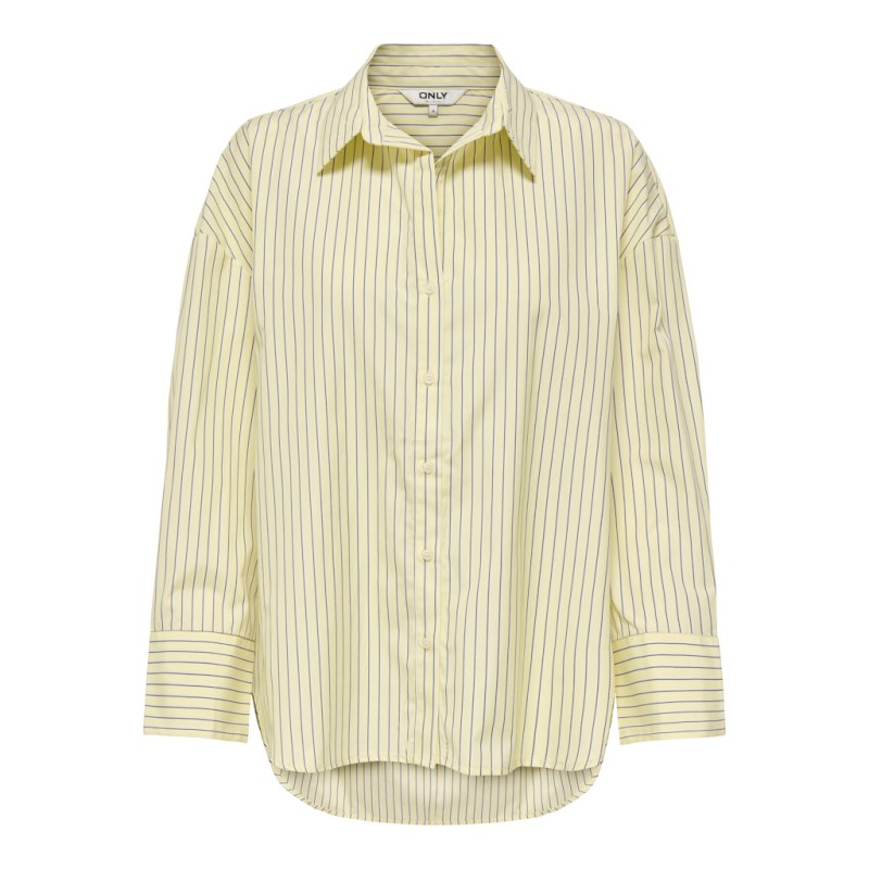 ONLY Oregon Alva L/S Skjorte - Sunlight / Sort