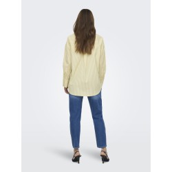 ONLY Oregon Alva L/S Skjorte - Sunlight / Sort