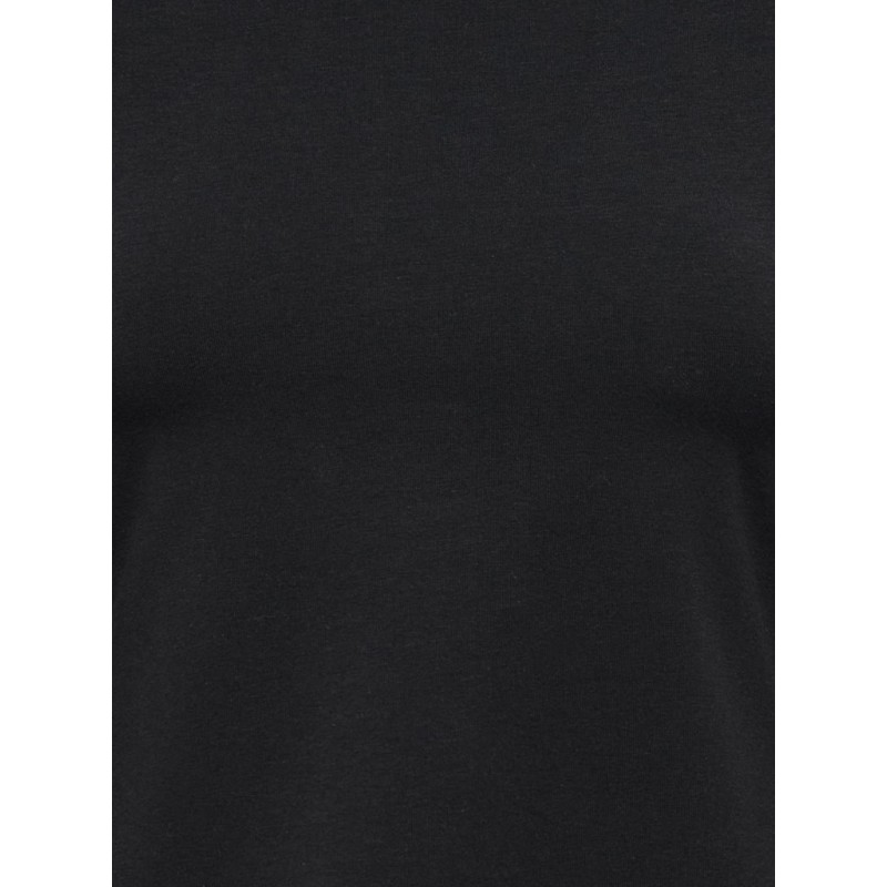 ONLY Live Love L/S Blonde Top - Sort