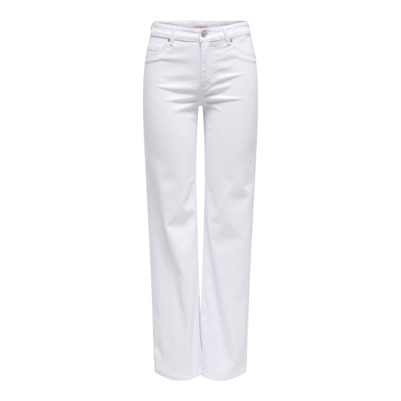 ONLY Blush Mid Straight Denim Jeans - Hvid