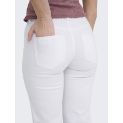 ONLY Blush Mid Straight Denim Jeans - Hvid