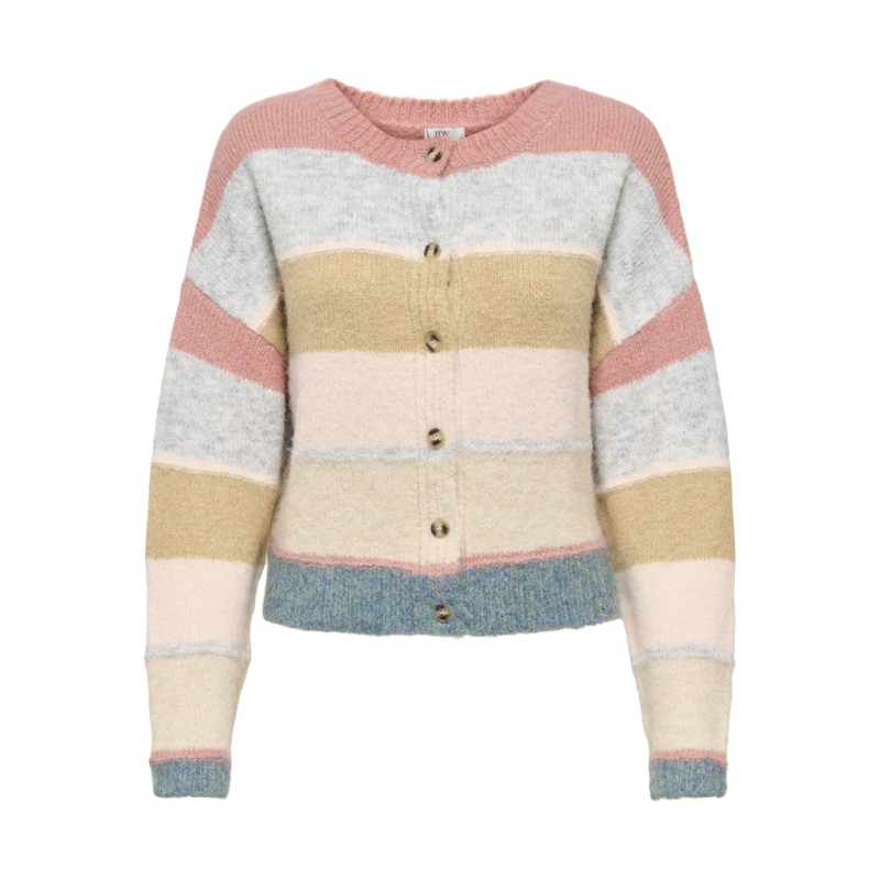 JDY Cassidy L/S Strik Cardigan - Desert Sand
