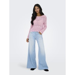 JDY Sun Lay Strik Pullover - Fragrant Lilac