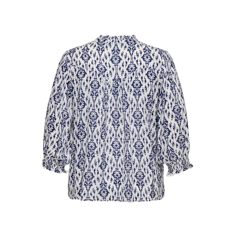 ONLY CARMAKOMA Raya 3/4 Skjorte - Night Sky