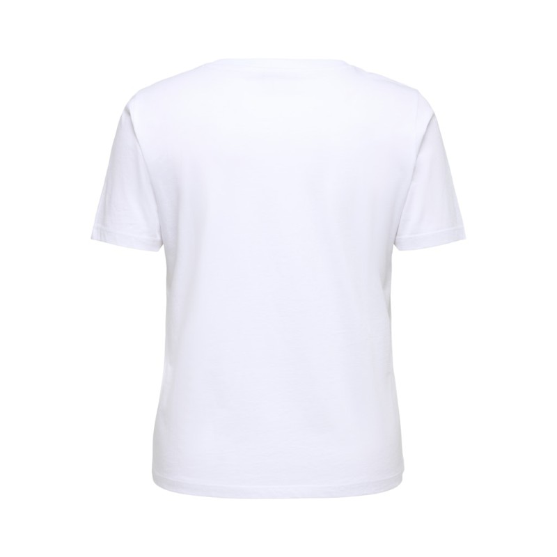 ONLY CARMAKOMA Ketty S/S Top - Bright White