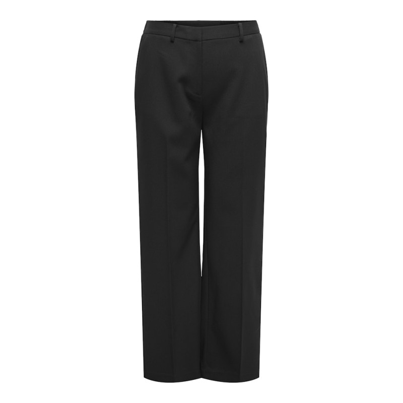 ONLY CARMAKOMA Niko HW Straight Bukser - Sort