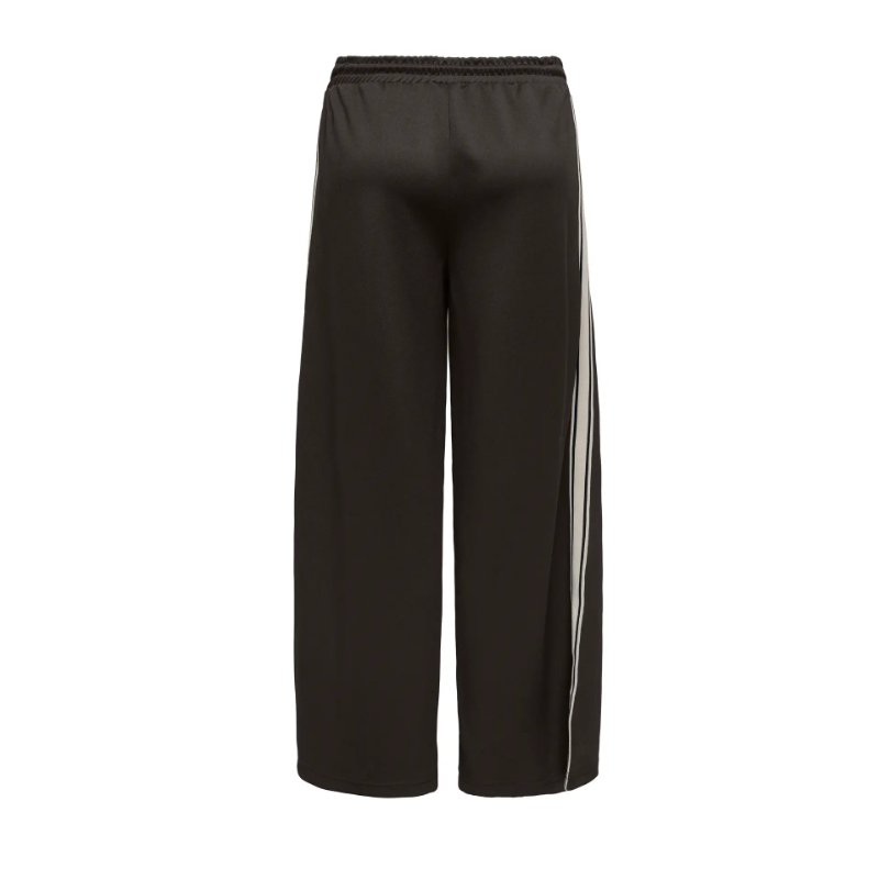 ONLY Asta Brede Stribet Bukser- Chocolate Torte - foto