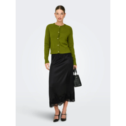 ONLY Bella Satin Blonde Nederdel - Sort