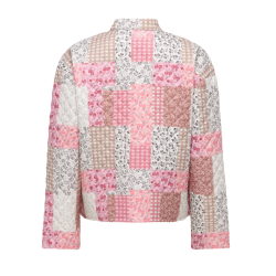 JDY Fia L/S Quiltet Jakke - Cloud Dancer