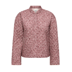 JDY Fia L/S Quiltet Jakke - Madder Brown