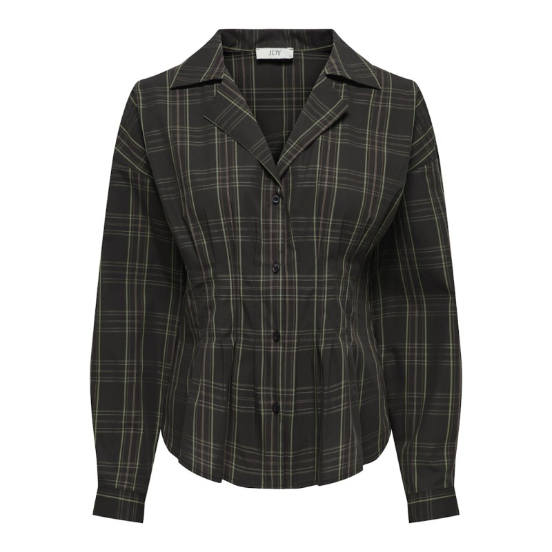 JDY Betty L/S Fitted Skjorte - Slate Black