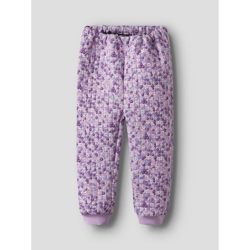 NAME IT Mini Moon Quiltet Sæt - Violet Tulle