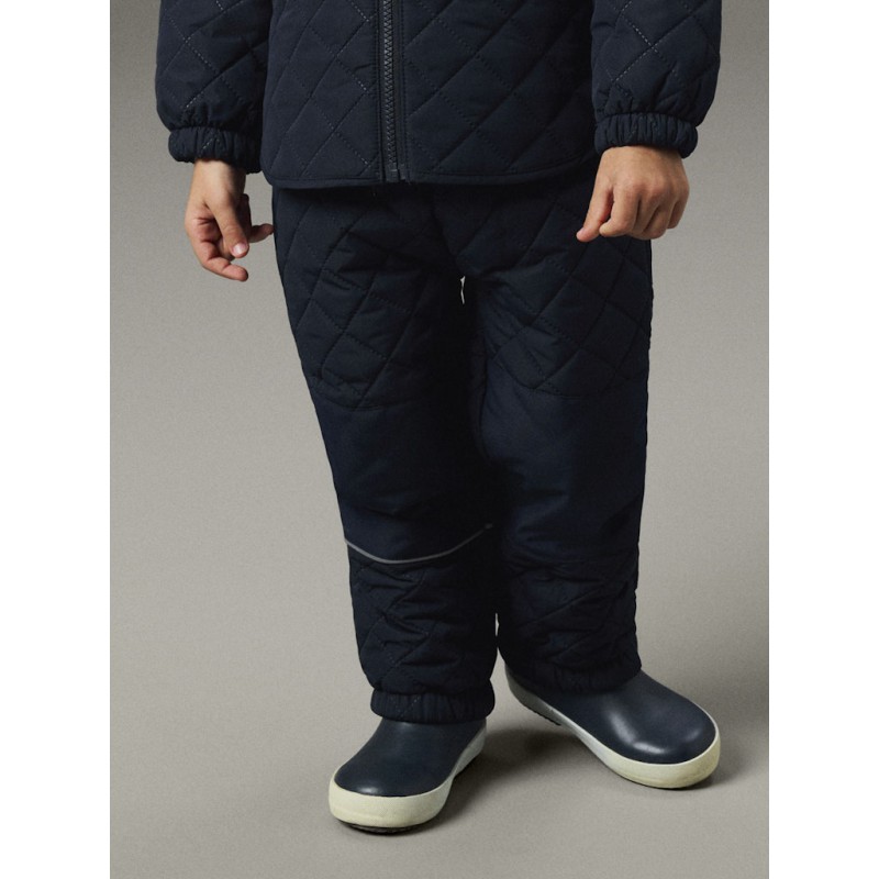 NAME IT Mini Chilly Quiltet Sæt - Dark Sapphire