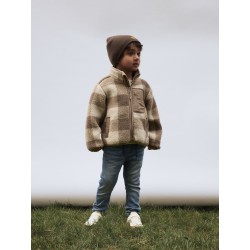 NAME IT Mini Monico Ternet Sherpa Jakka - Fossil