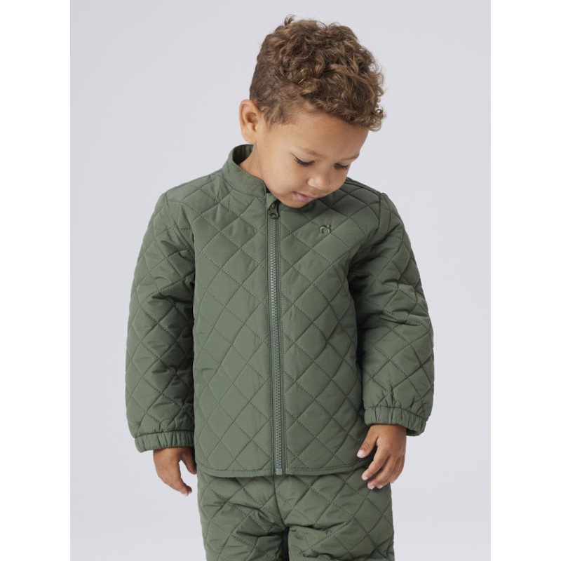 NAME IT Mini Chilly Quiltet Sæt - Thyme