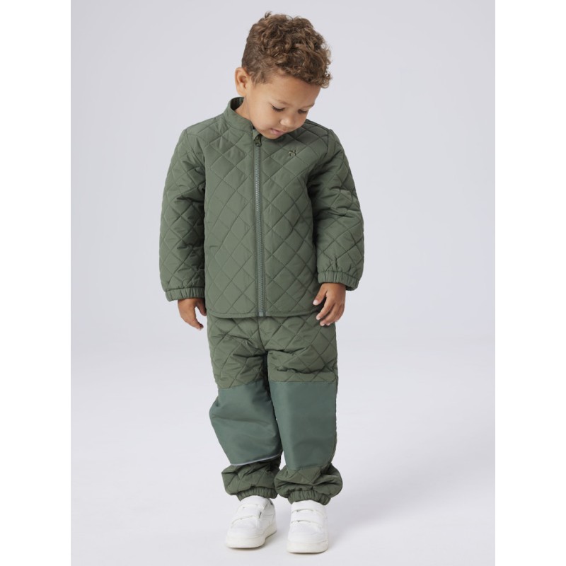 NAME IT Mini Chilly Quiltet Sæt - Thyme