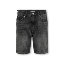 ONLY & SONS Junior Edge Denim Shorts - Washed Black