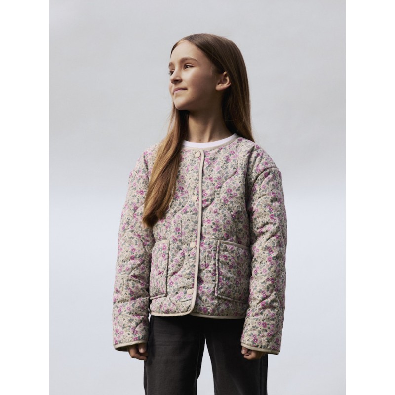 NAME IT Kids Marie Quiltet Jakke - Peyote