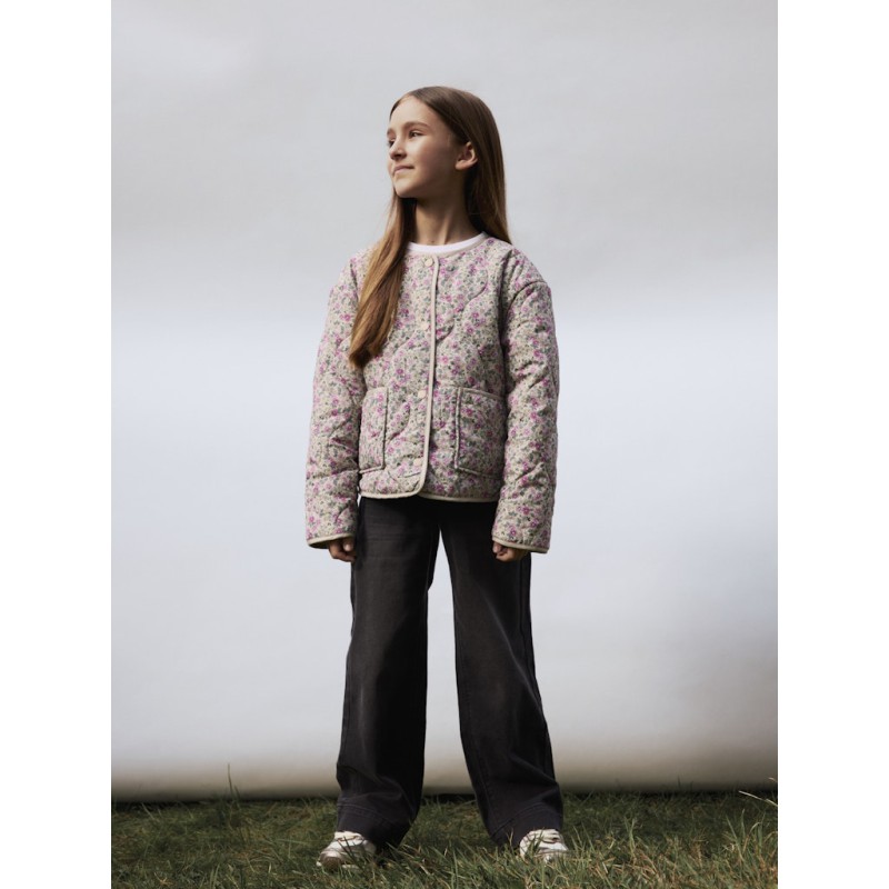 NAME IT Kids Marie Quiltet Jakke - Peyote