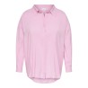 ONLY CARMAKOMA Zazima L/S Loose Fit Skjorte - Pink Lady