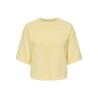 ONLY CARMAKOMA Loyal 2/4 O-Neck Pullover - Sunshine Melange