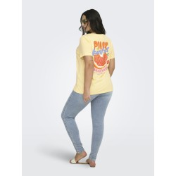 ONLY CARMAKOMA Bolette T-shirt - Sunlight