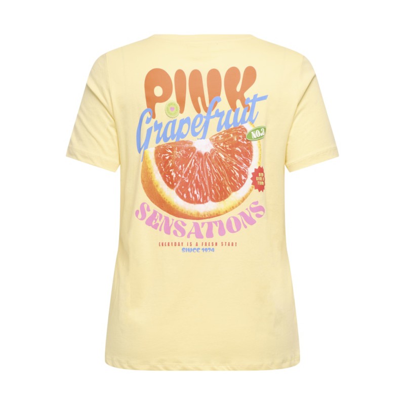 ONLY CARMAKOMA Bolette T-shirt - Sunlight