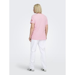 ONLY CARMAKOMA Bolette T-shirt - Romance Rose