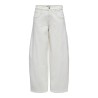 ONLY Tamy HW Barrel Denim - Ecru