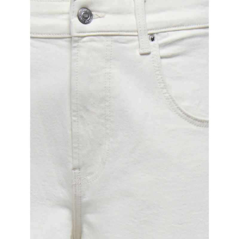 ONLY Tamy HW Barrel Denim - Ecru