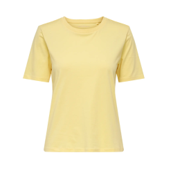 ONLY Happy S/S Rund Hals T-shirt - Sunlight