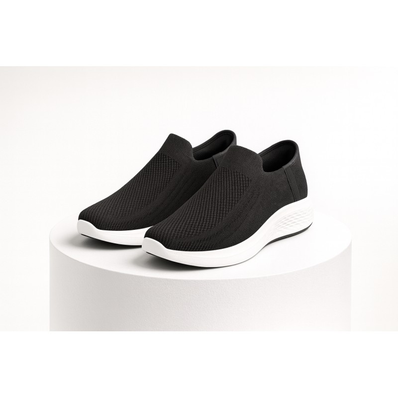 VANTING Dame Slip-In Sko - Sort