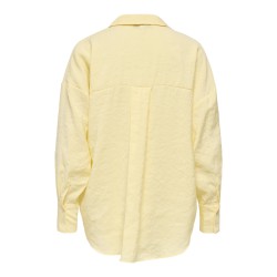 ONLY Zazima L/S Loose Fit Skjorte - Double Cream