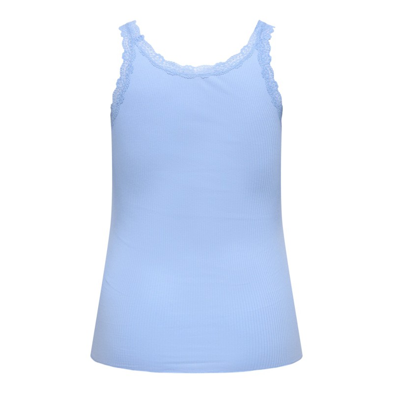 ONLY CARMAKOMA Sara Sahrai Lace Tank Top - Serenity