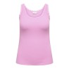 ONLY CARMAKOMA Sara Sahrai Lace Tank Top - Begonia Pink