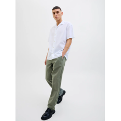 JACK & JONES Kane Summer Hør Jogging Bukser - Agave Green