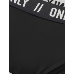 KIDS ONLY Sandy Logo Bikini Sæt - Sort