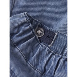 NAME IT BABY Rose Broderede Jeans 5321 - Medium Blue Denim / Flower