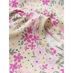 NAME IT Mini Dartias L/S Slim Top - Peyote Melange